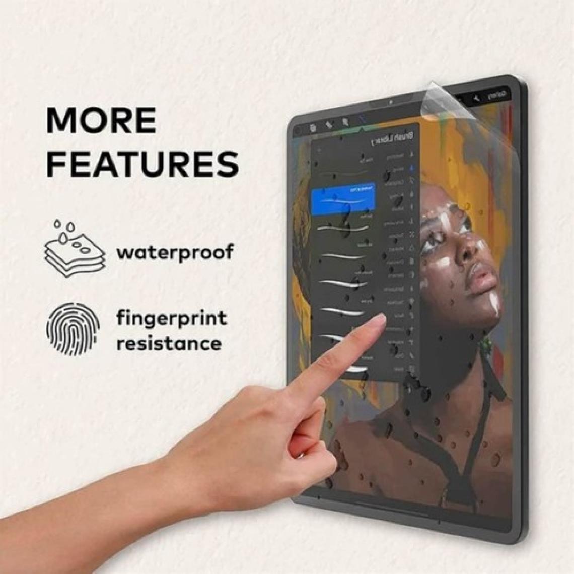 Wowacs Samsung Galaxy Tab S6 Lite P610 ile Uyumlu Paperlike Kağıt Hissi Yazım Çizim Ekran Koruyucu Film