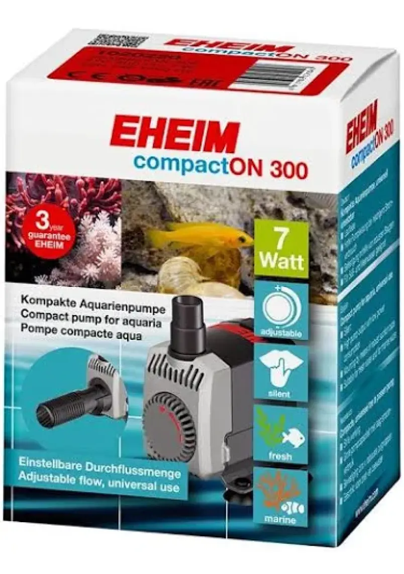 Eheim Compact On 300 Kafa ve Sirkülasyon Motoru