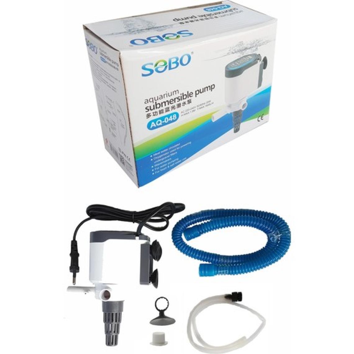 Sobo Akvaryum Kafa Motoru AQ-048 20W 1600LT/SAAT
