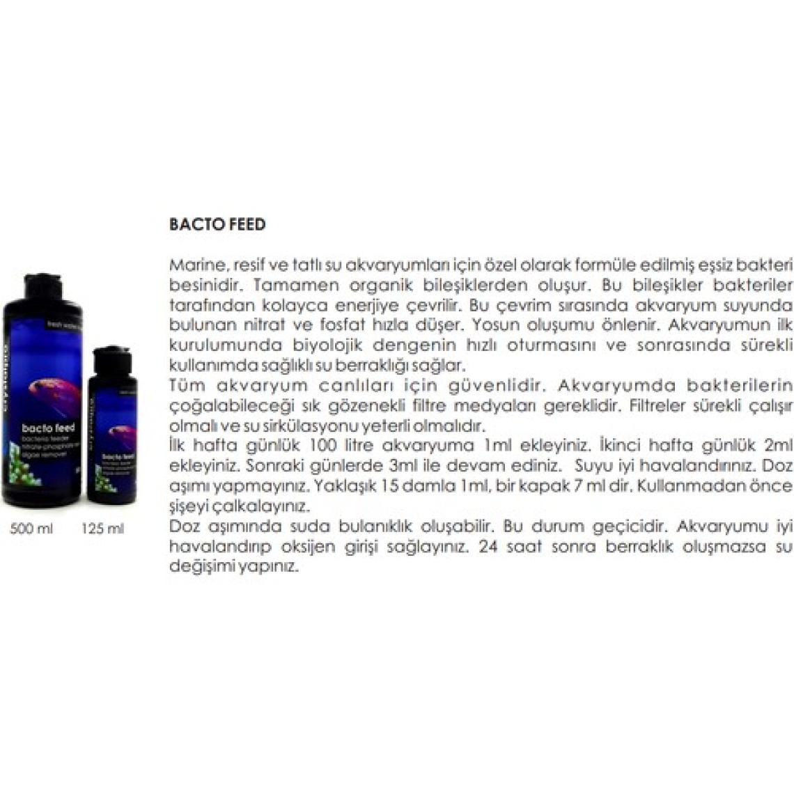 Crystalpro Bacto Feed Besini 125 ml