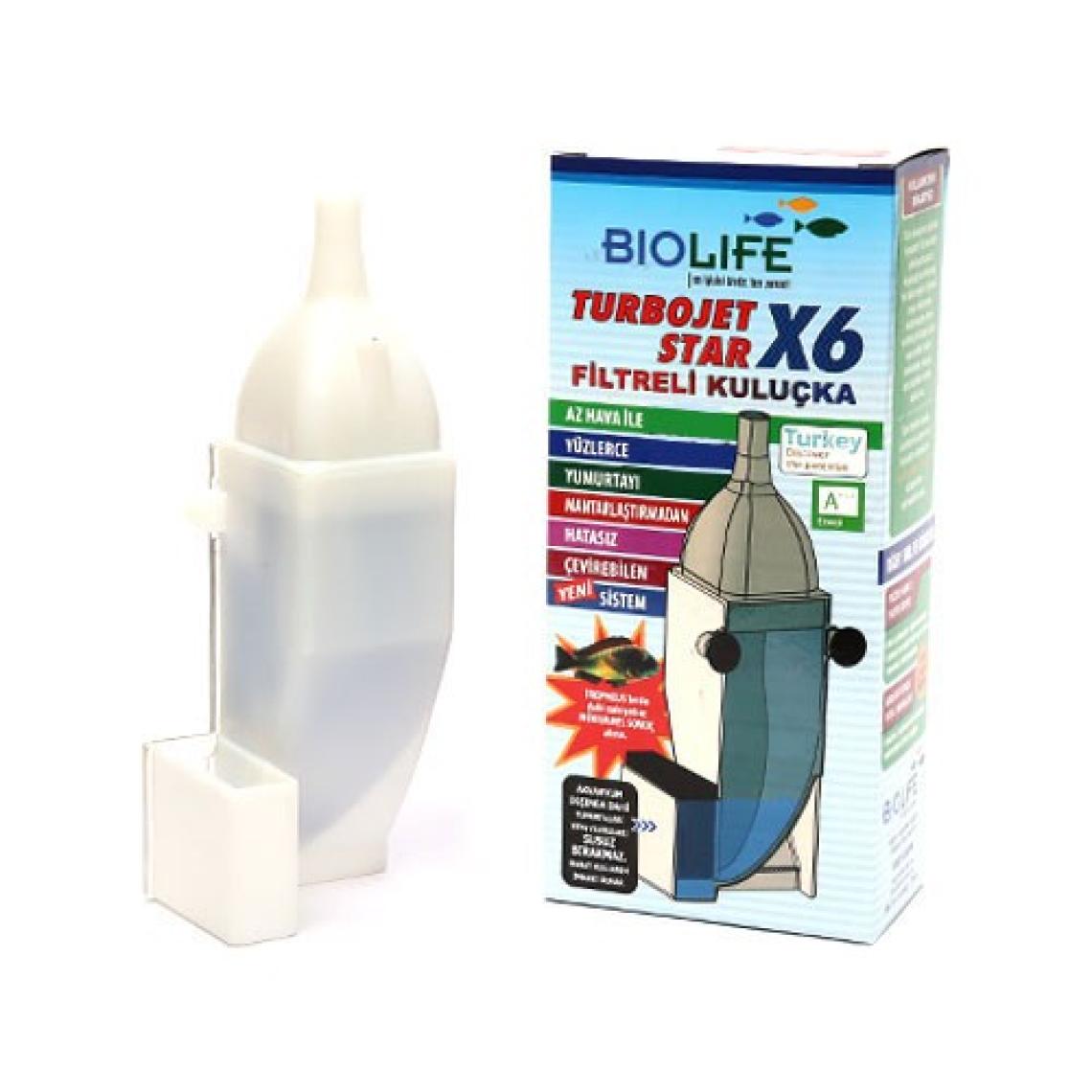 Biolife Turbojet X6 Filtreli Kuluçka