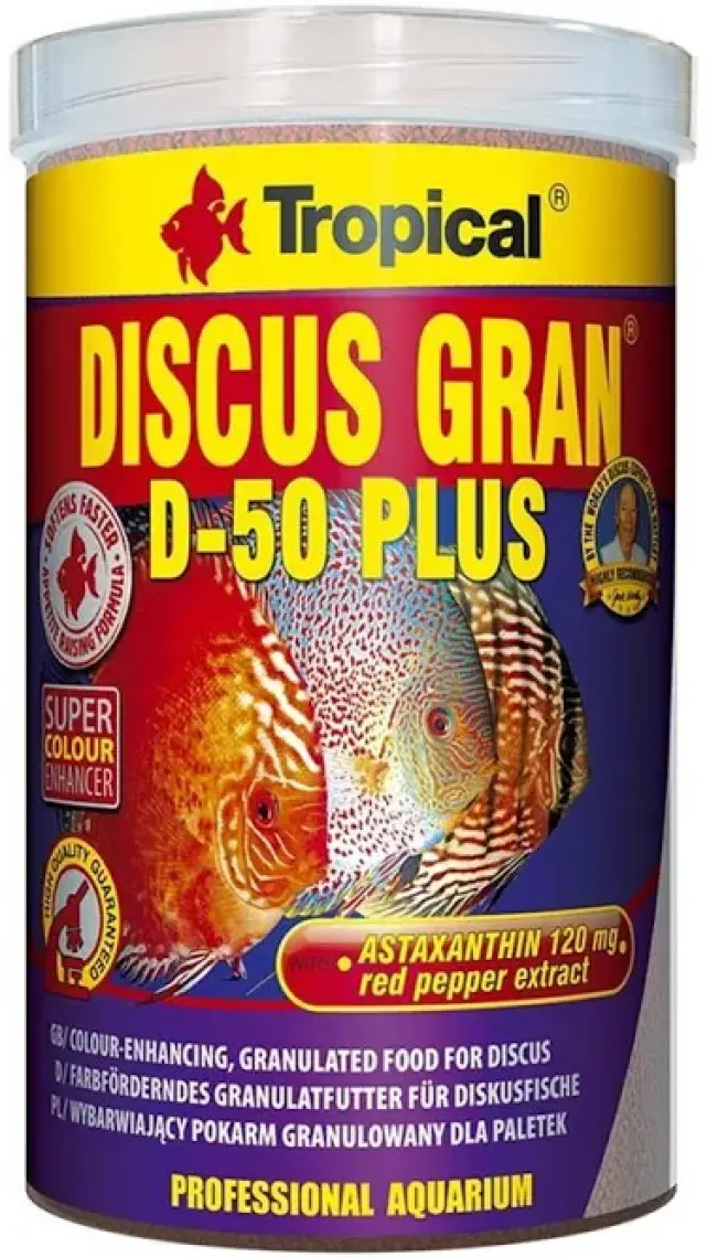 Tropical Discus Gran D 50 Plus 250ML 110GR
