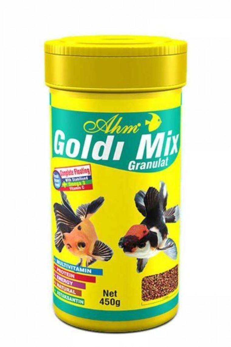 Ahm Goldi Mix Granulat 100 ml Japon Balığı Yemi