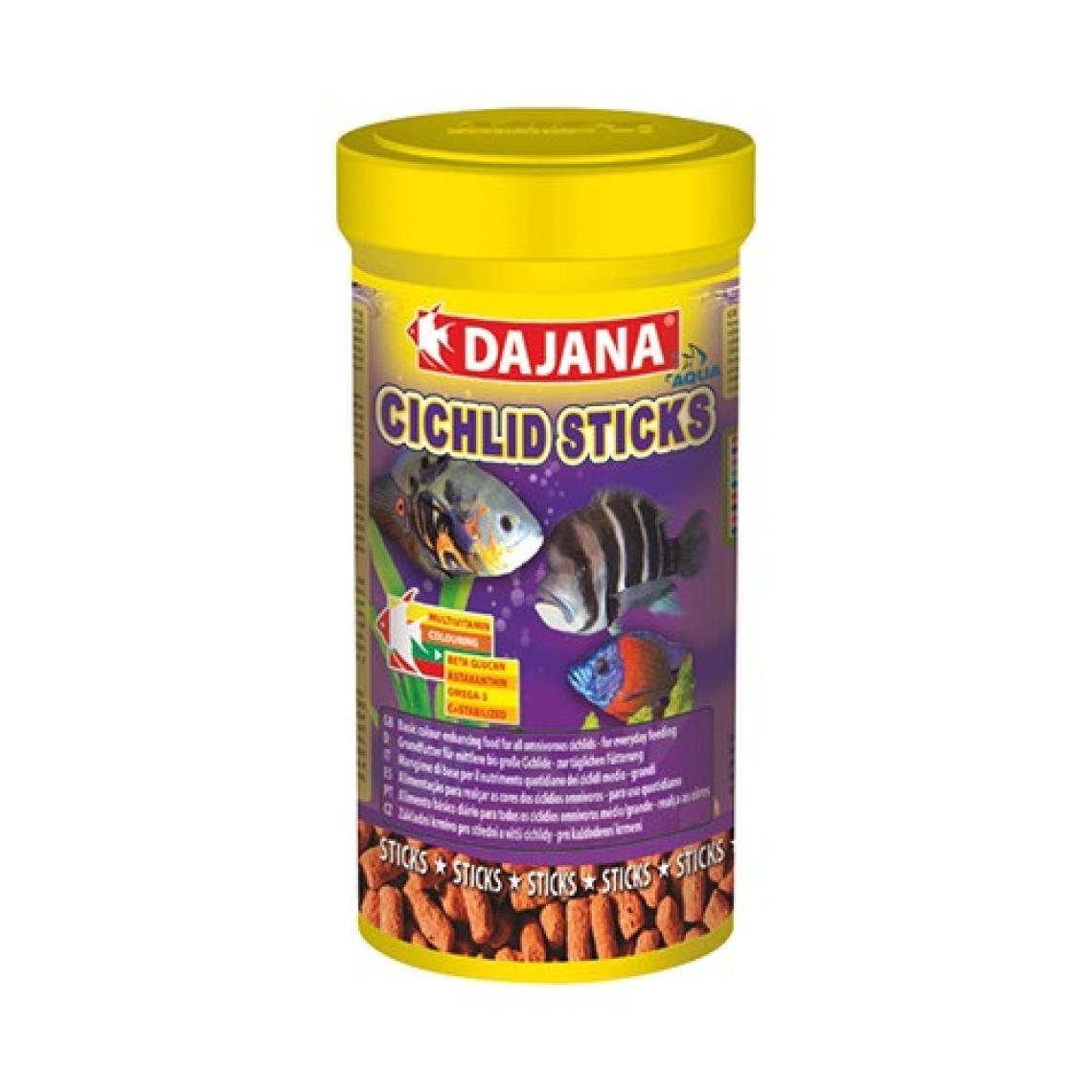 Dajana Cichlid Sticks Balık Yemi 250 Ml 80 Gr