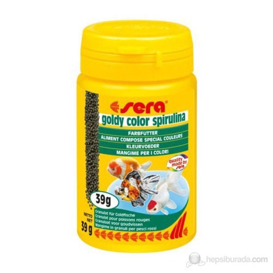 Sera Goldy Color Spirulina Nature 100 ml Japon Balığı yemi