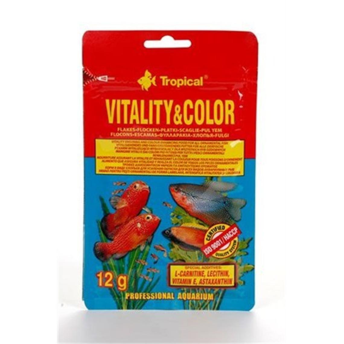 Tropikal 70431 Vitality Color Flake 12 Gr
