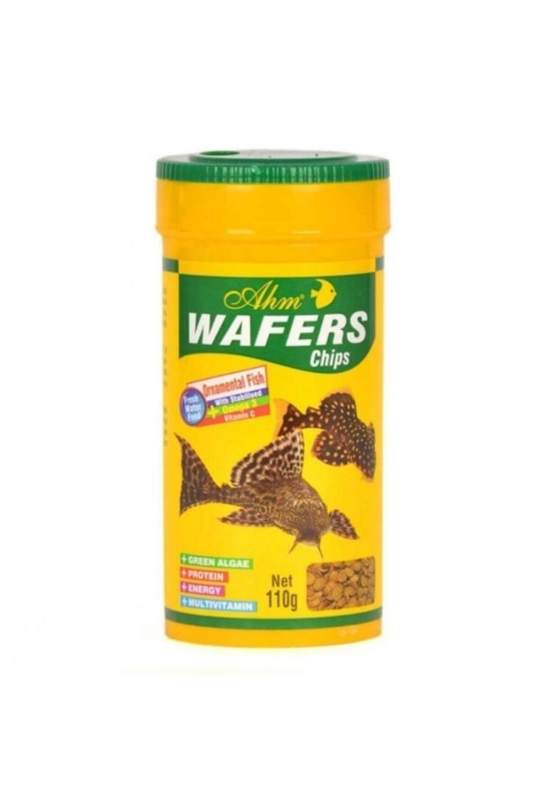 Ahm Wafers Chips 250 ml Vatoz ve Çöpçü Balığı Yemi