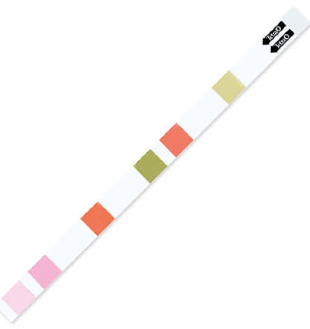 Tetra Test 6 in 1 Tatlı Su Strip Test 25 Adet