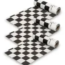 Bizden Eve Masa ve Aktivite Piknik Örtüsü Kullan At Sıvı Geçirmez 3 Rulo ( Rulo Içi:10 Adet) Dama 100X120CM