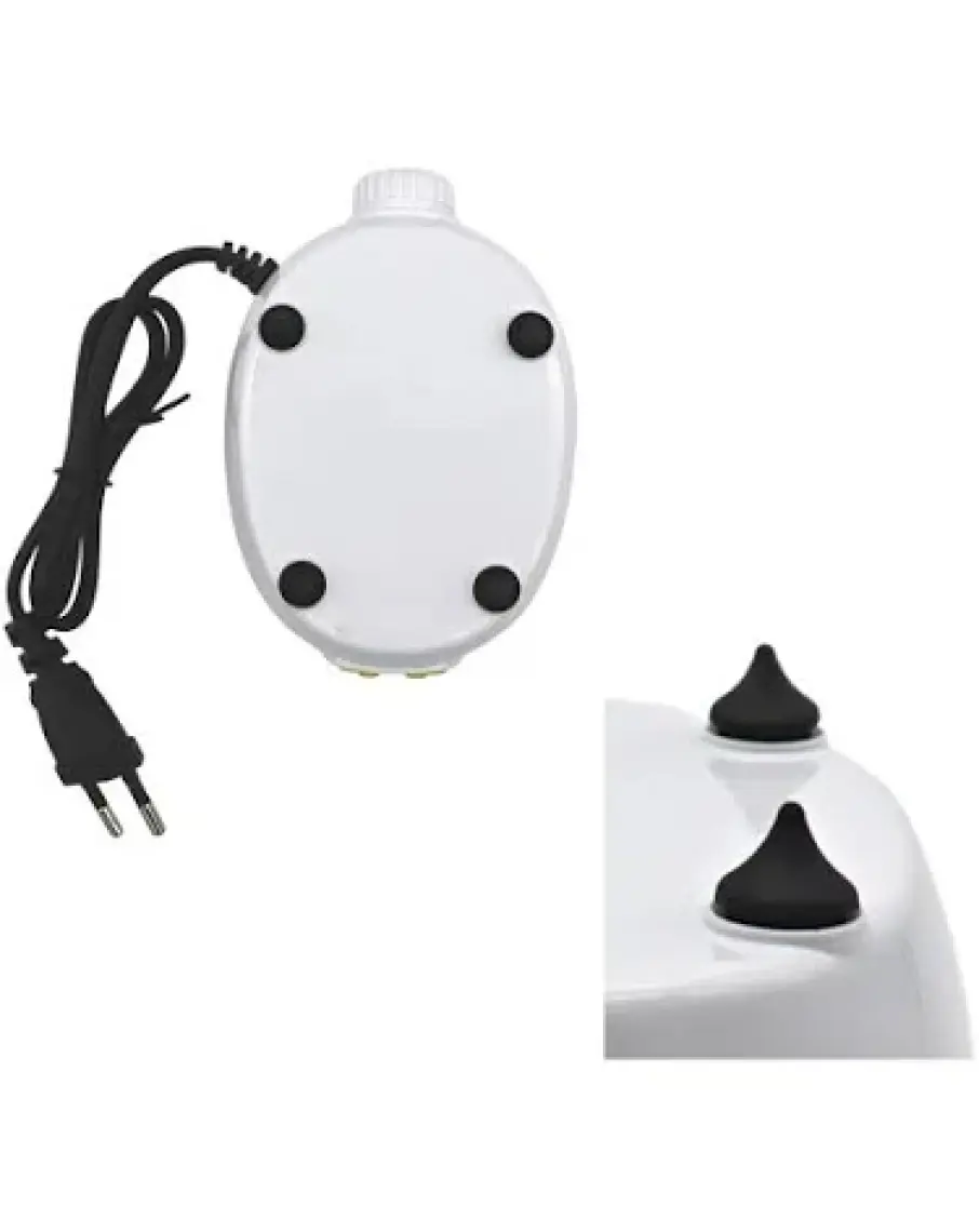 Sobo Sessiz Ayarlanabilir Çift Çıkışlı Akvaryum Hava Motoru 3W 2x3.4lt/dak SB-618