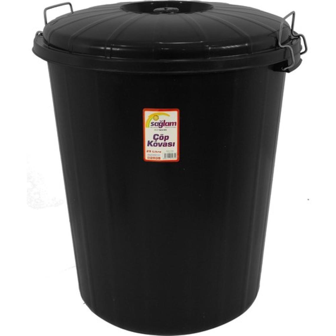 Sağlam Plastik Junior Çöp Kovası Kilitsiz 25 lt