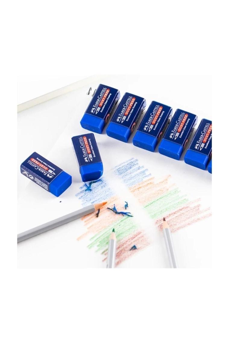 Faber-Castell Faber Castell Faber-Castell Sınav Silgisi Mavi 24 Lü 5130187170000 (1 Paket 24 Adet)