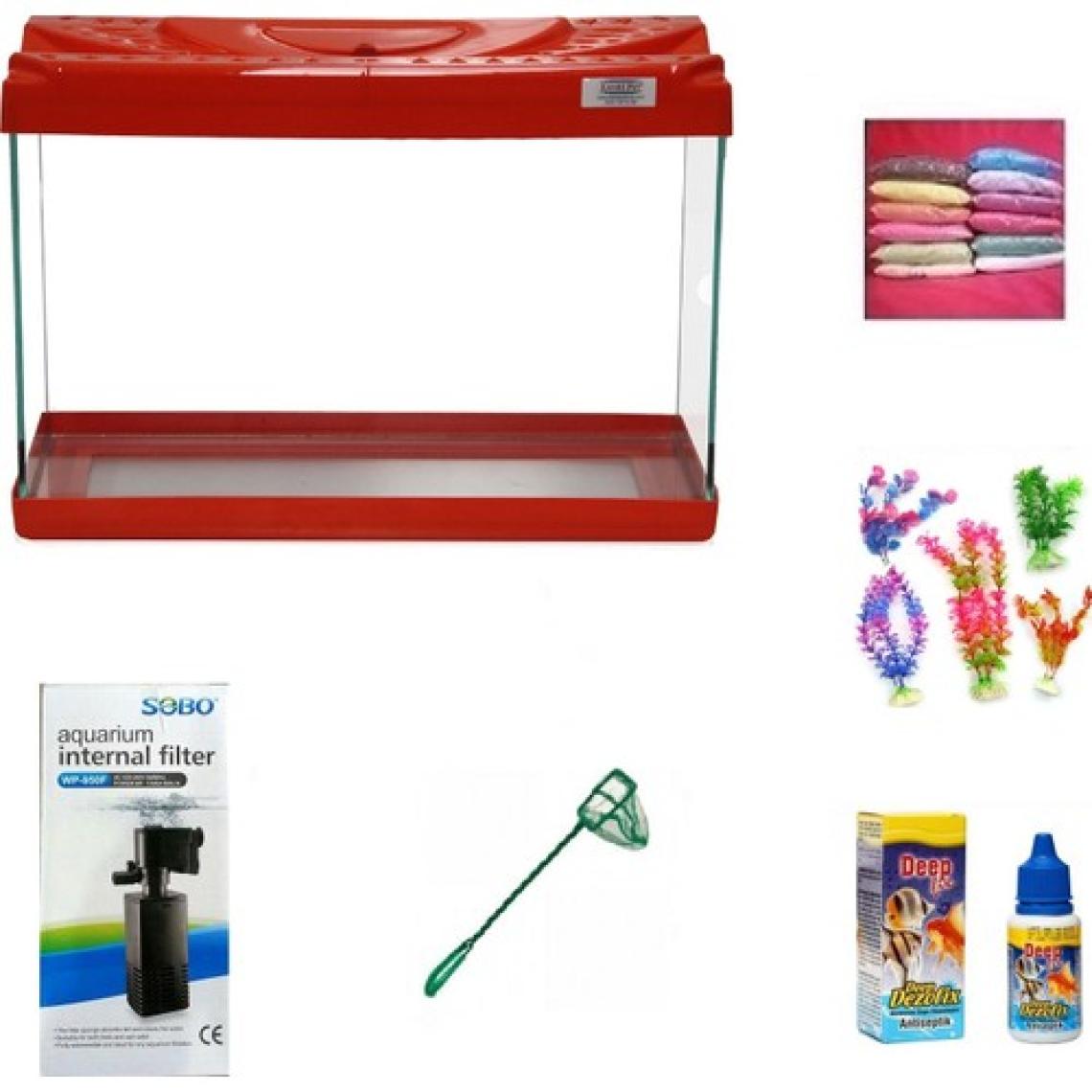 Kanki Pet 35 cm Akvaryum Hazır Set 3518