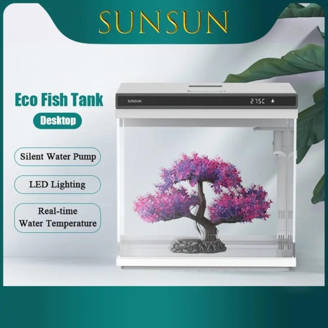 Sunsun  XHE-380 Cam Akvaryum  26 L