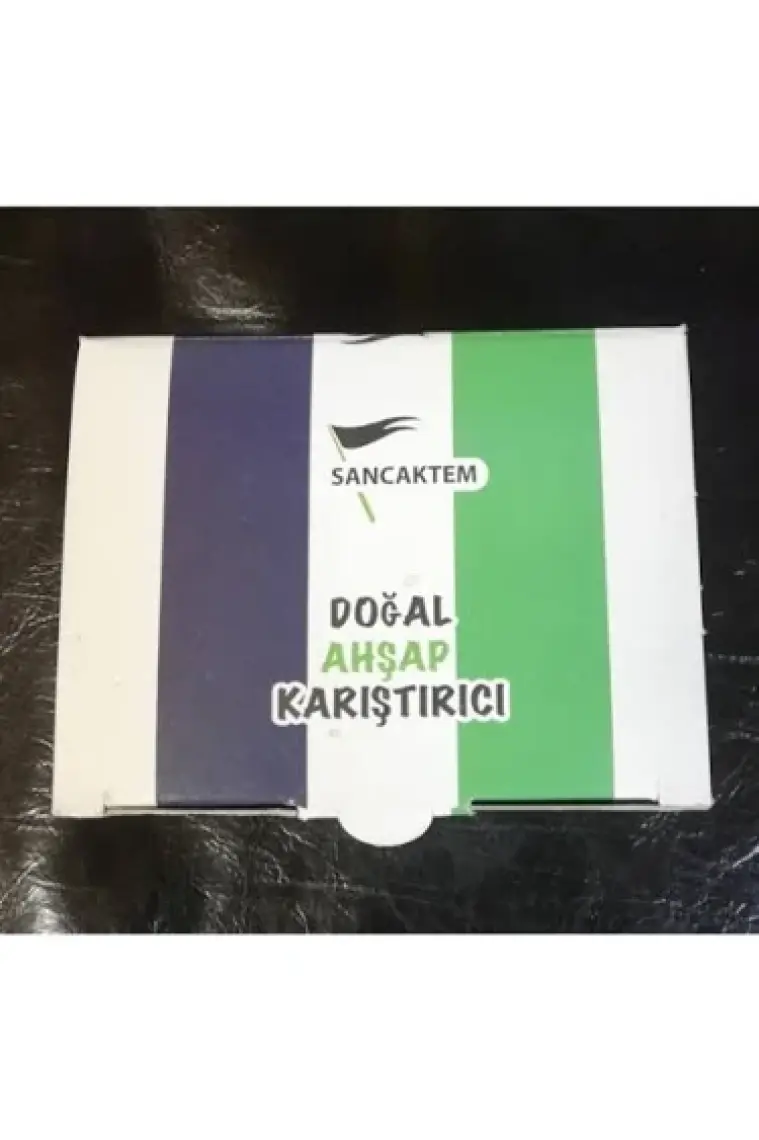 Ahşap Karıştırıcı Sancaktem 500 Adet