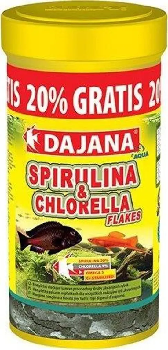 Dajana Spi. - Chl. Flakes 250 ml + 50ML Free 60 gr