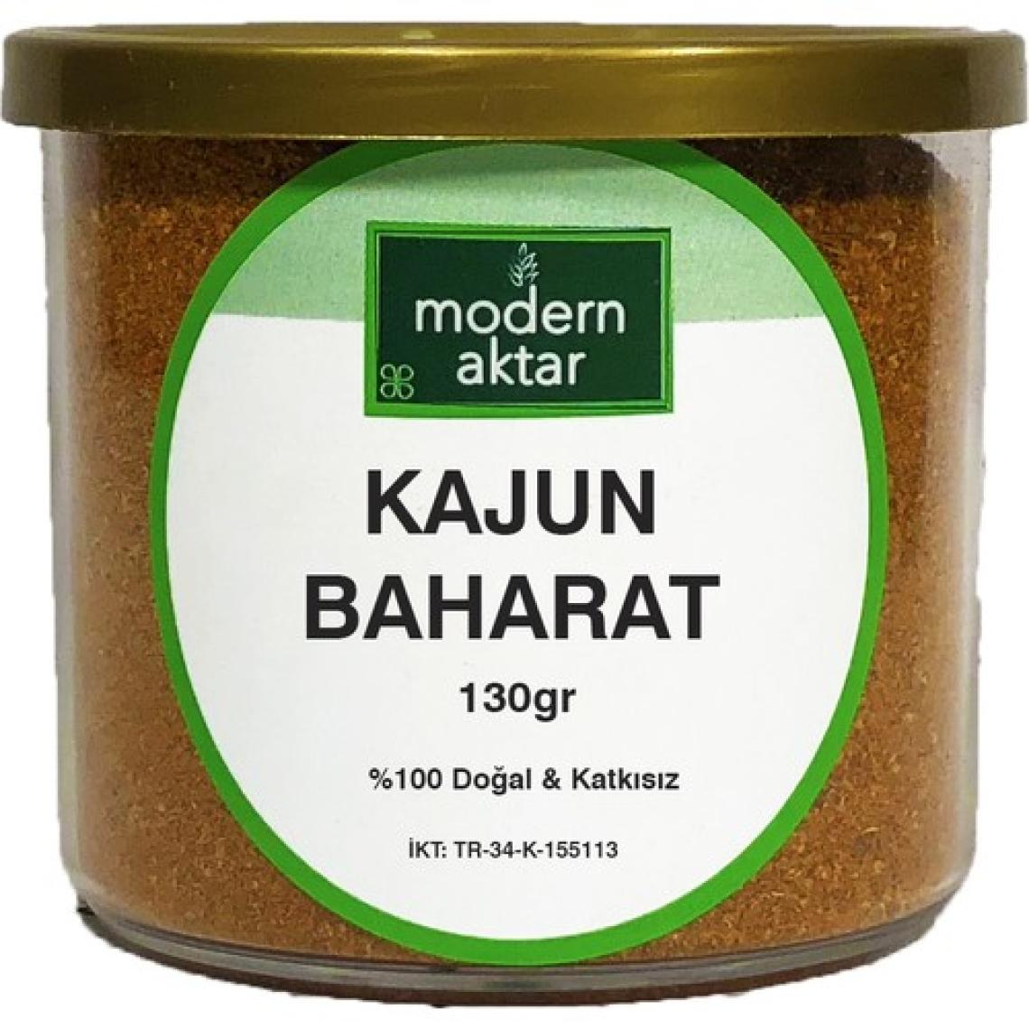 Modern Aktar Doğal Cajun Baharatı 130 gr (Cajun Seasoning)