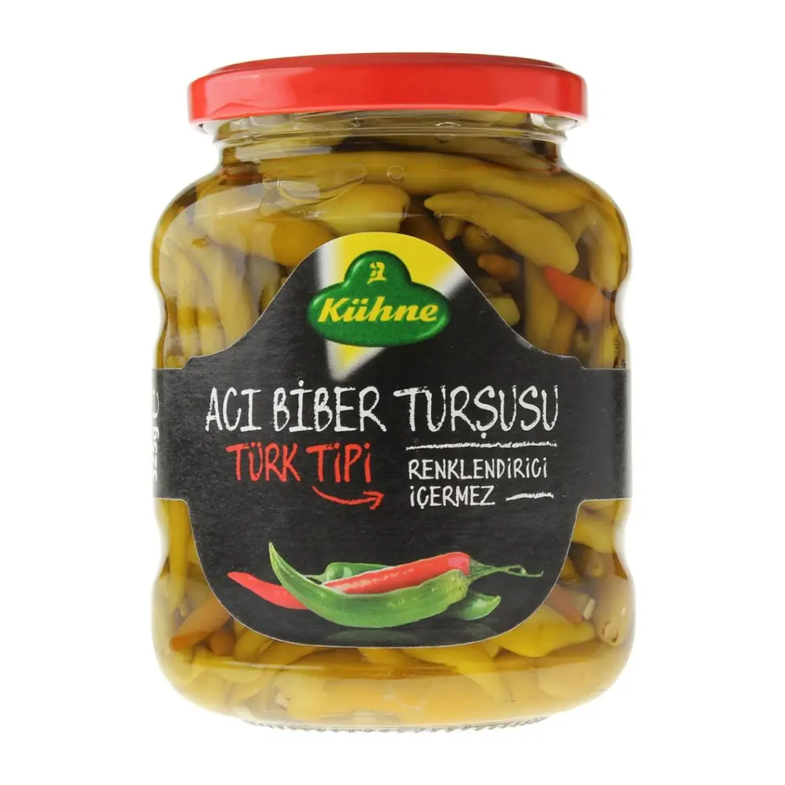 Kühne Acı Biber Turşusu 370 ml