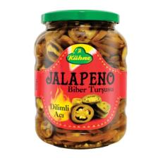 Kuhne Jalapeno Biber Turşusu Dilimli 650 gr
