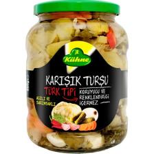Kühne Türk Tipi Karışık Turşu 680 ml