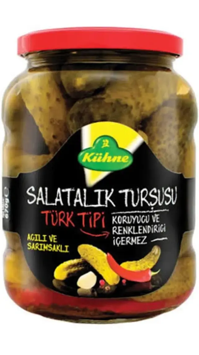 Kühne Türk Tipi Salatalık Turşusu 720 ml