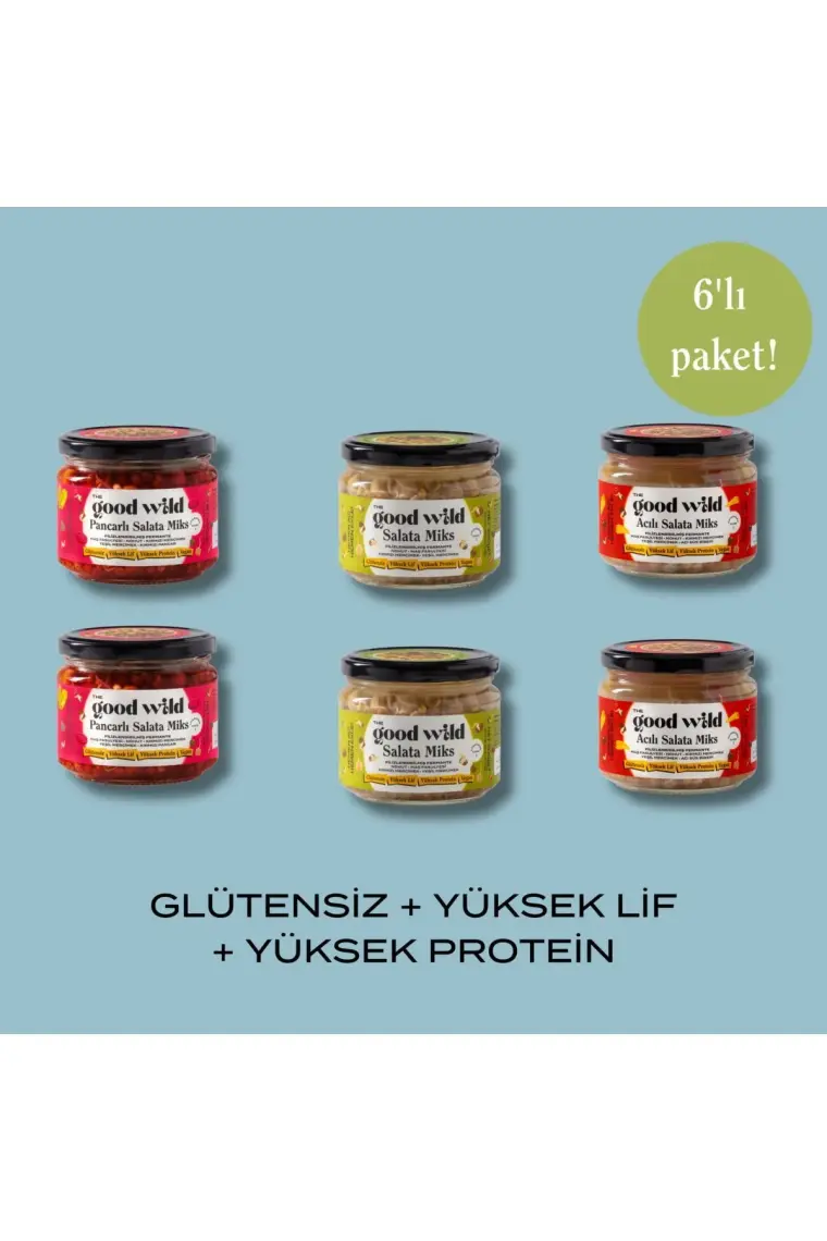 The Good Wild Fermante Salata Miks Karma 6'lı Paket