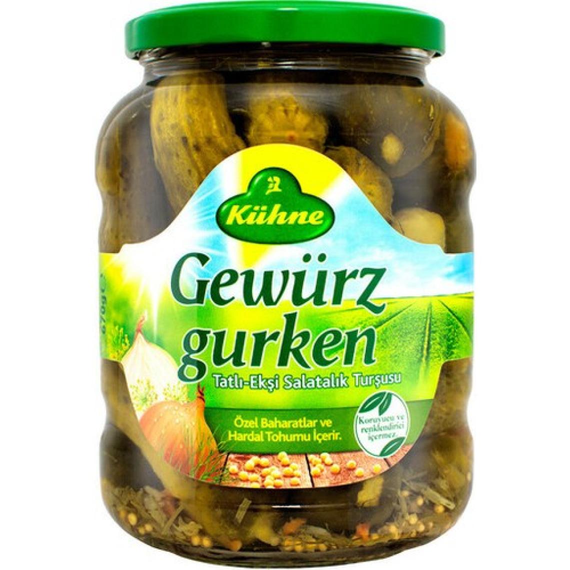 Kühne Salatalık Turşusu Alman Tipi 720 ml
