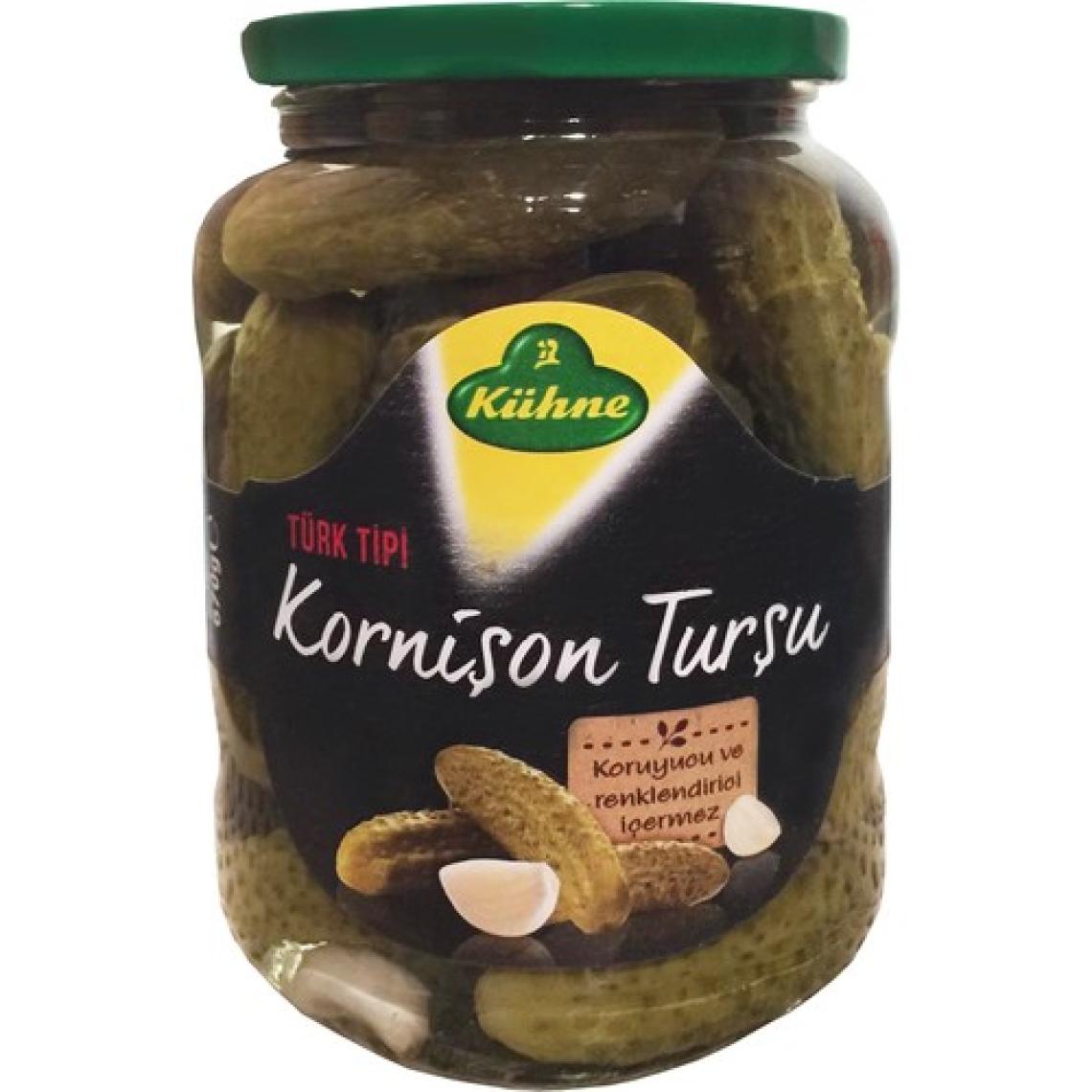 Kühne Türk Tipi Kornişon Turşusu 720 ml