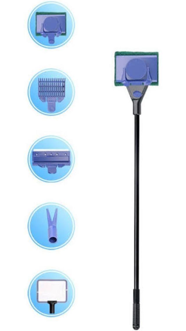 Buffer 5 In 1 Akvaryum Tankı Temizleme Seti Akvaryum Balığı Bakım Seti