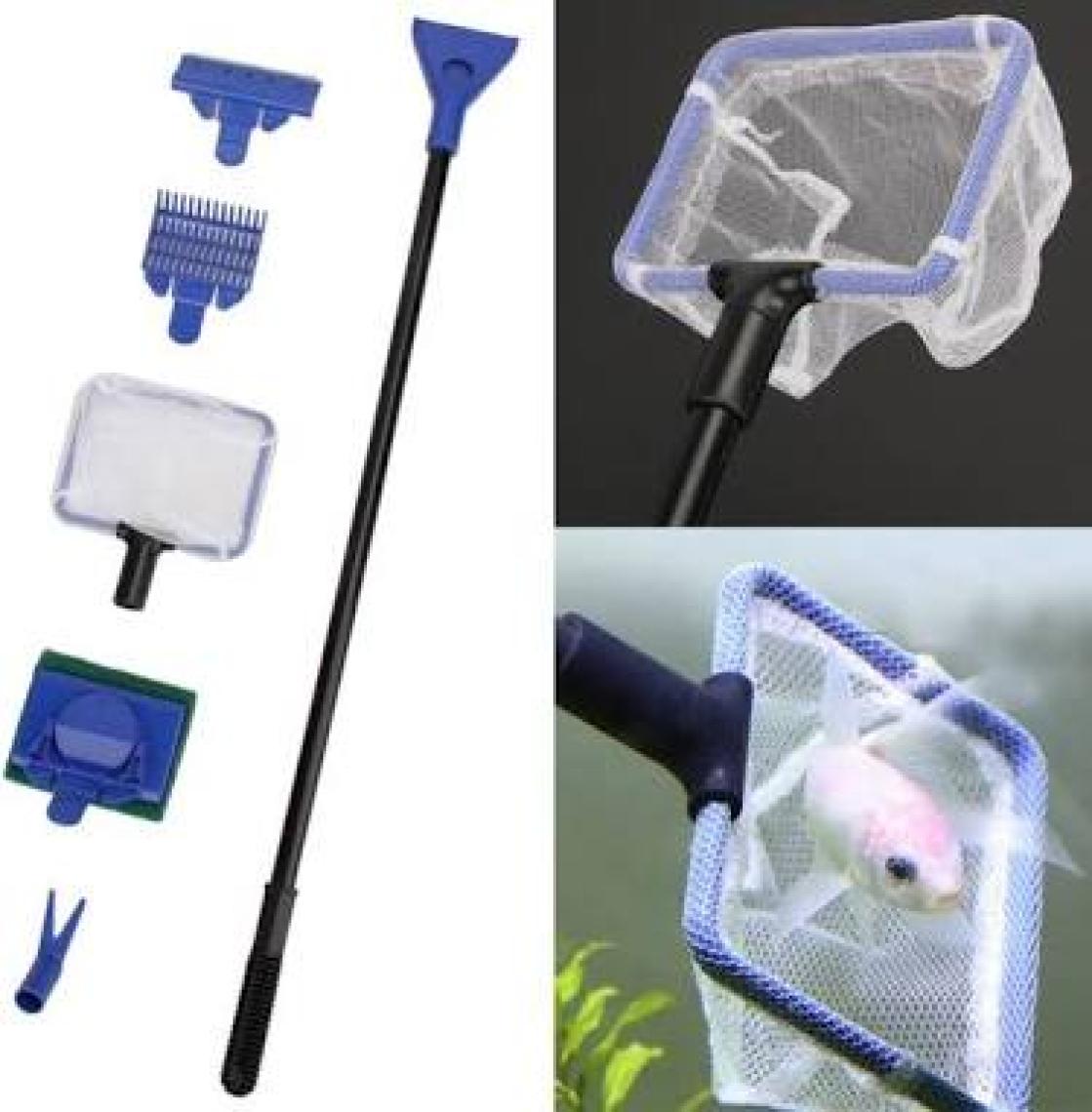 Buffer 5 In 1 Akvaryum Tankı Temizleme Seti Akvaryum Balığı Bakım Seti