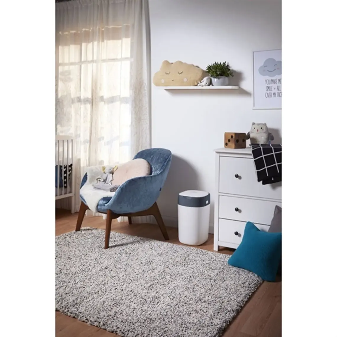 Tommee Tippee Twist&click Bebek Bezi Çöp Kovası Sistemi + 6'lı Kartuş Çöp Poşeti