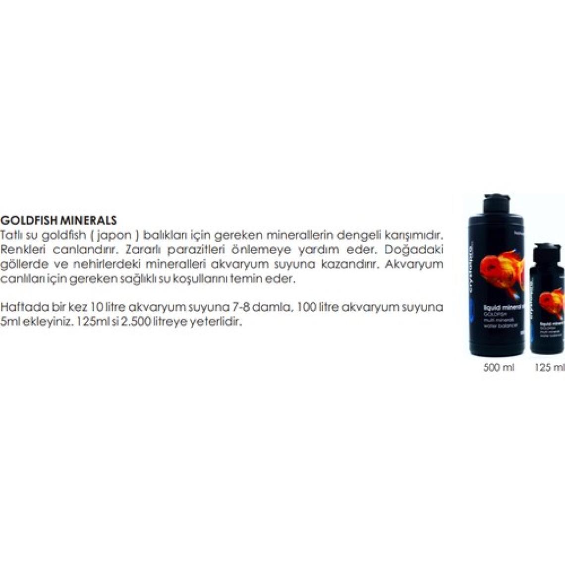 Crystalpro Goldfish Minerals125ml