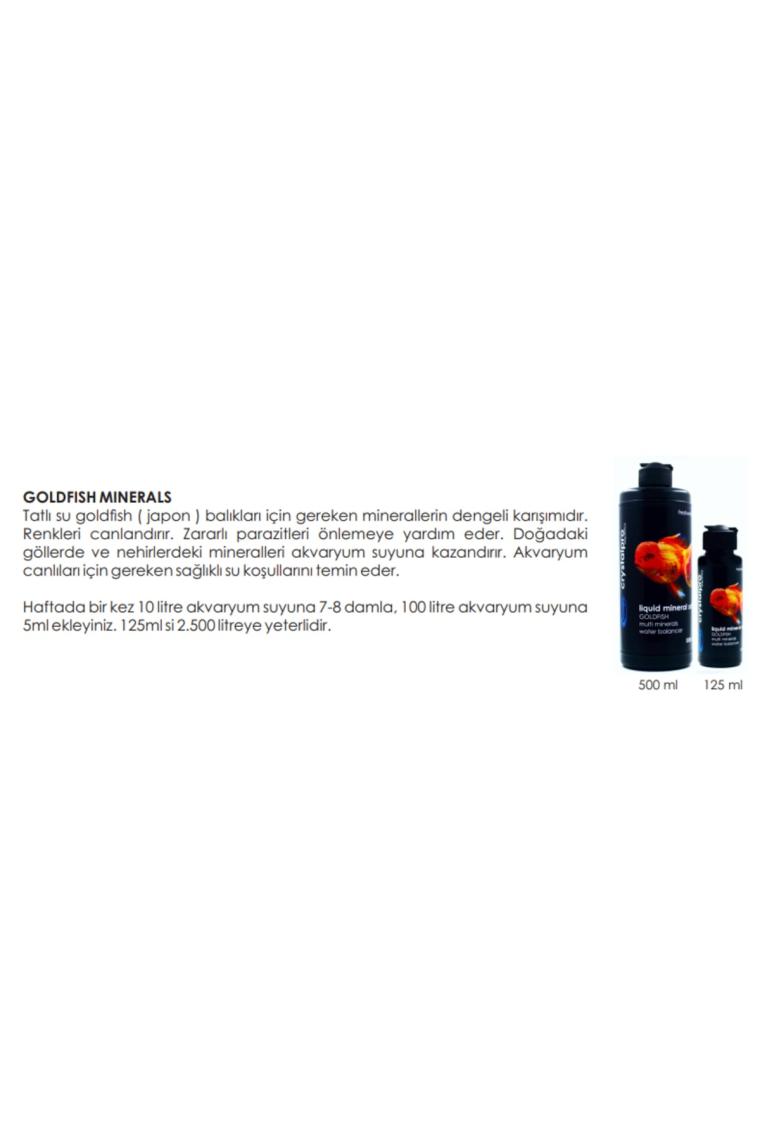 Gold Fish Minerals Japon Balığı Mineral Takviyesi 125 ml