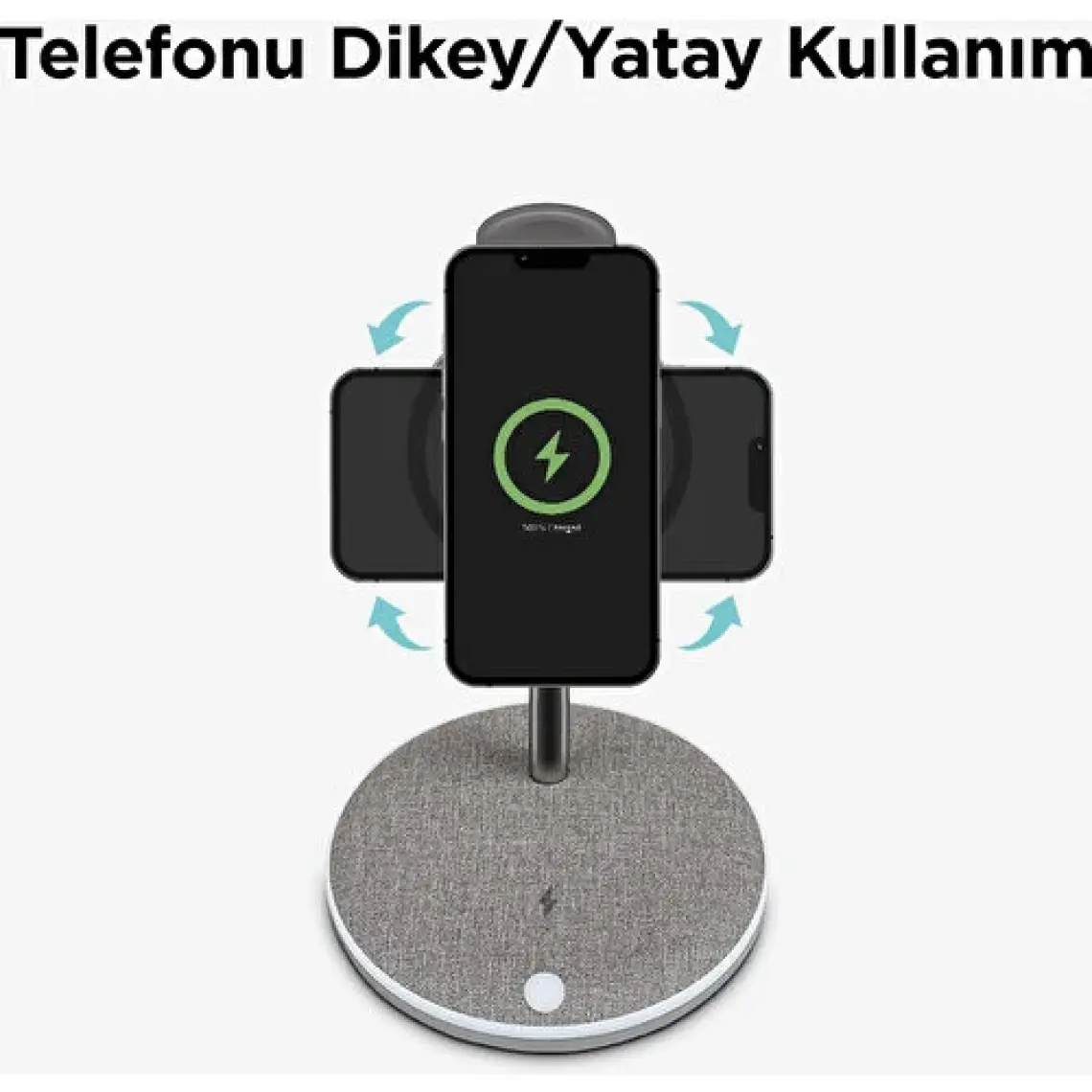 Ttec 2KS20 AirCharger Trio M MagSafe Uyumlu 3in1 Kablosuz Hızlı Şarj Aleti
