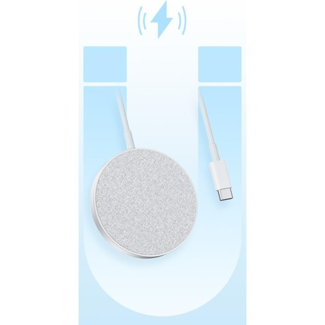 Anker Powerwave Select Plus Type-C Beyaz Kablosuz Şarj Cihazı