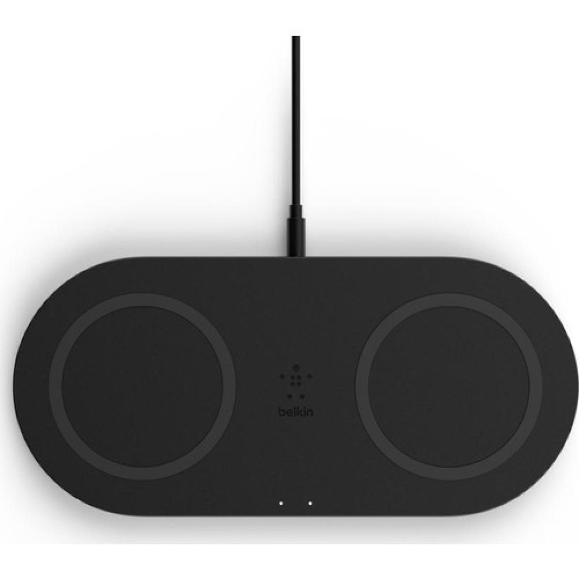 Belkin 10W Ikili Hızlı Kablosuz Şarj Cihazı-Siyah