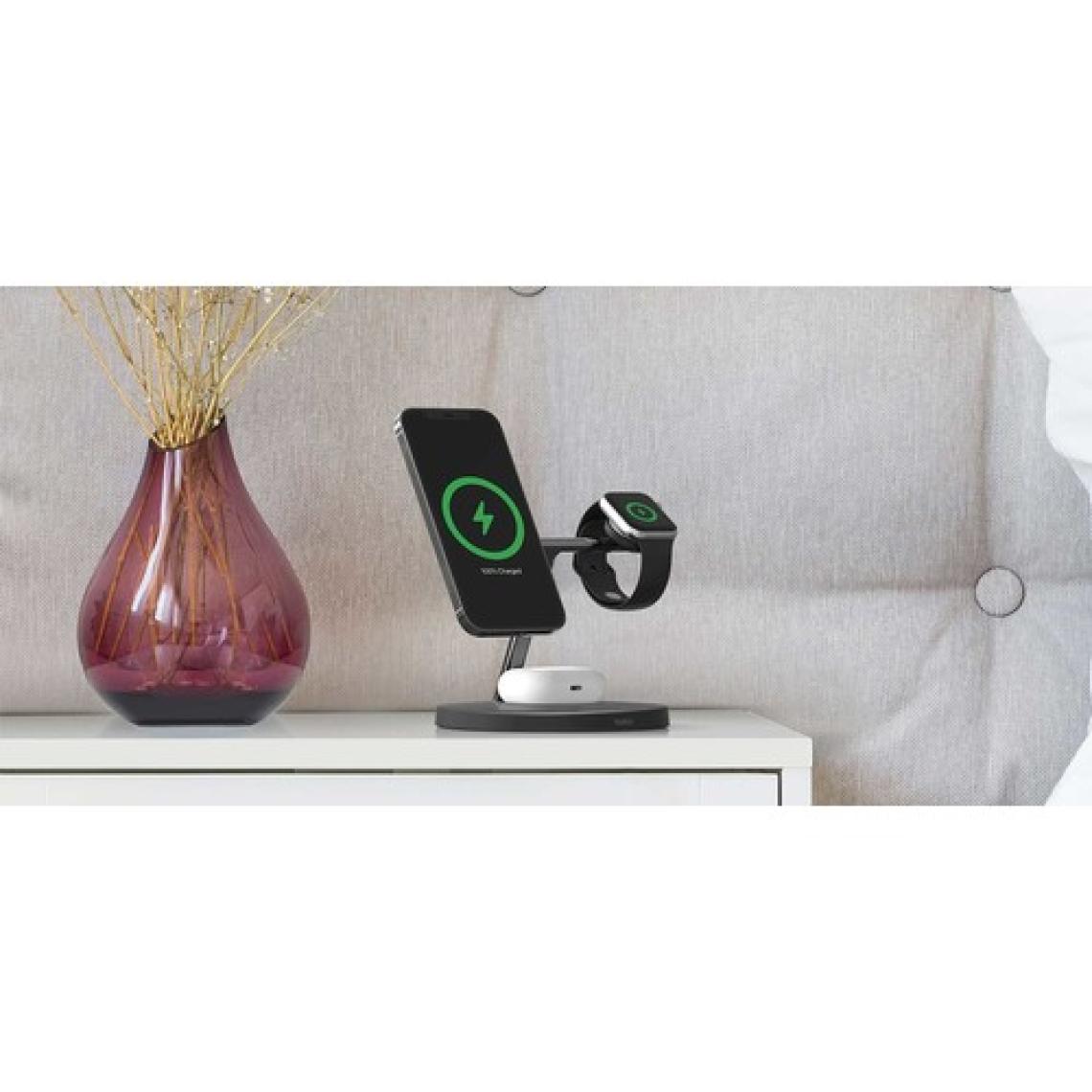 Belkin Boost Charge Pro WIZ009VFBK 3in1 Siyah Hızlı Kablosuz Şarj Aleti
