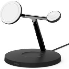 Belkin Boost Charge Pro WIZ009VFBK 3in1 Siyah Hızlı Kablosuz Şarj Aleti