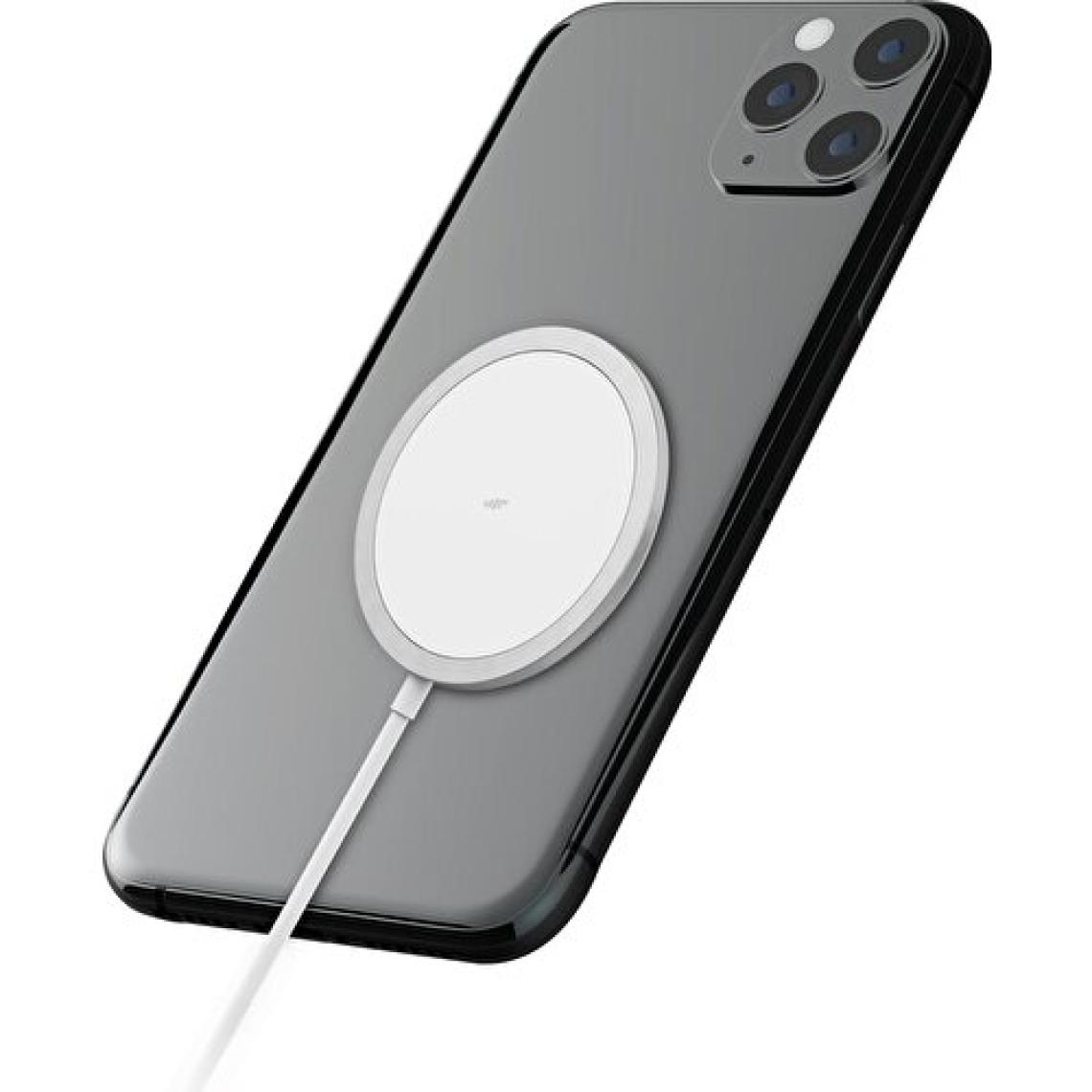 Mf Product 0660 Magsafe 15W Mıknatıslı Kablosuz Şarj Cihazı - Beyaz