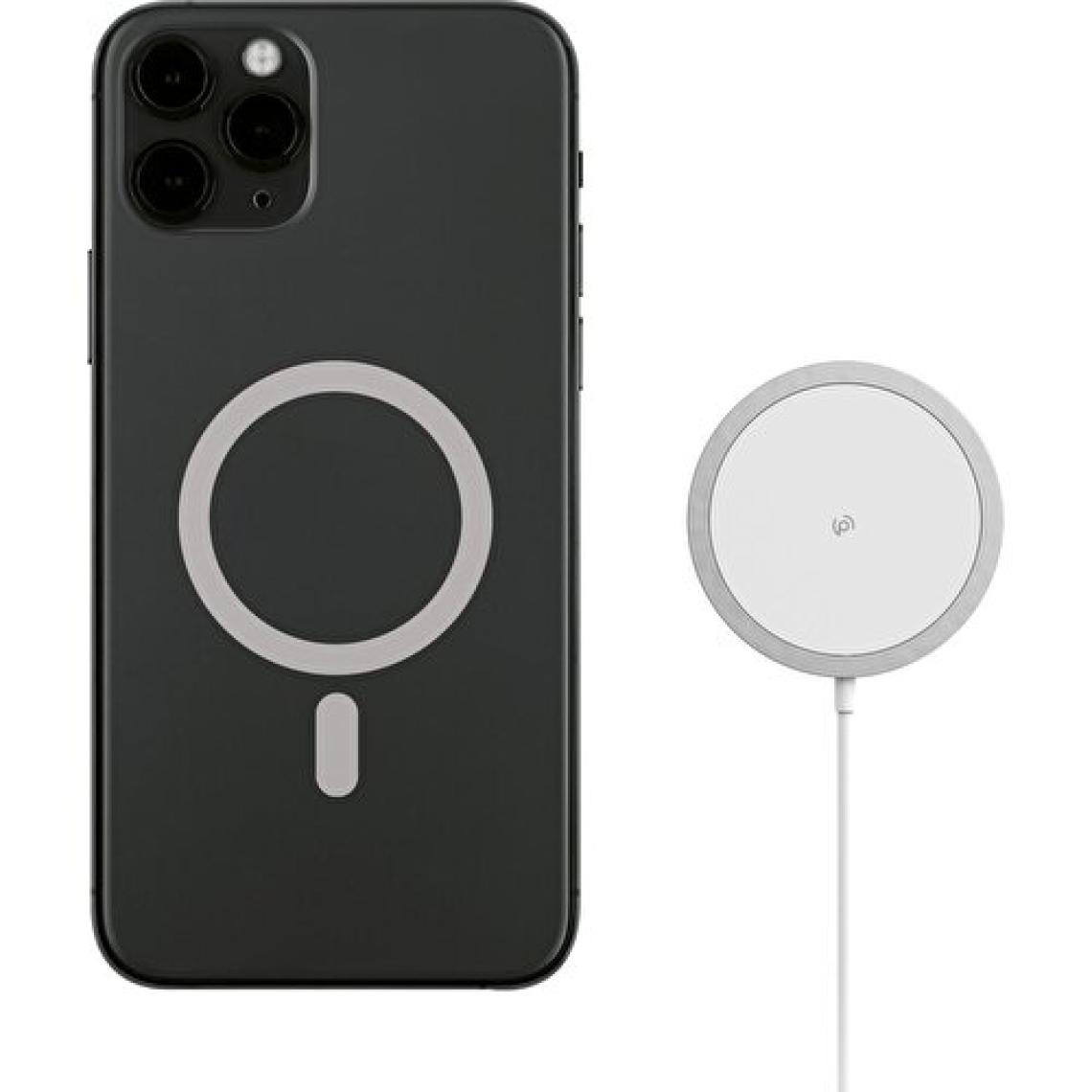 Polosmart PSM68 MagSafe Mıknatıslı Kablosuz Şarj Cihazı Beyaz