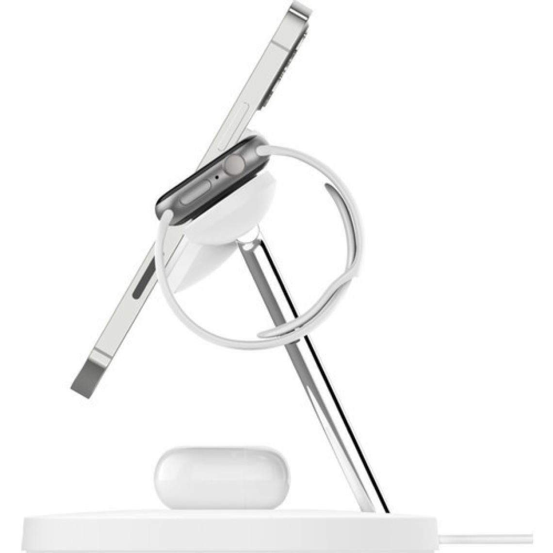 Belkin Boost Charge Pro WIZ009VFWH 3in1 Beyaz Hızlı Kablosuz Şarj Aleti