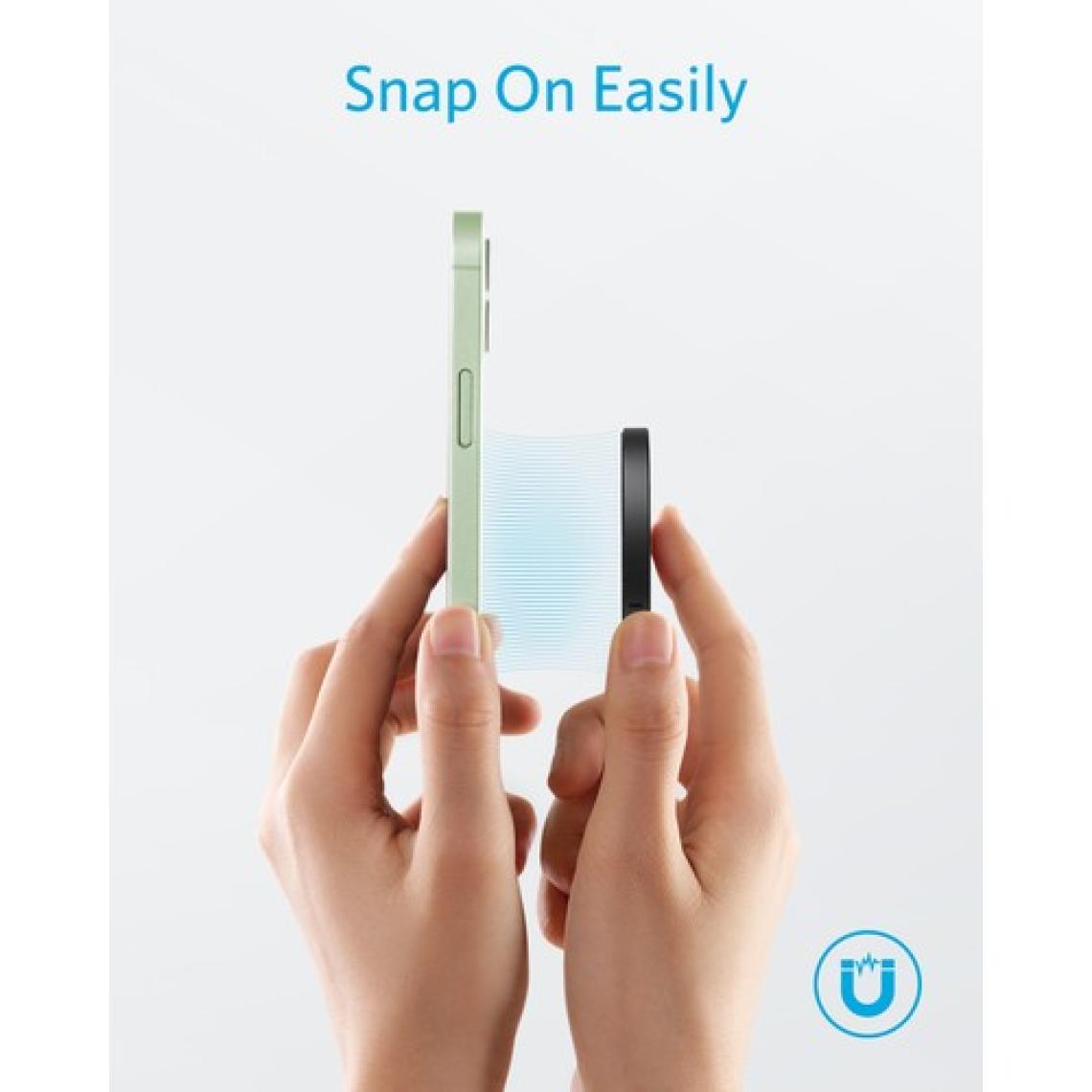 Anker Powerwave Select Plus Type-C Siyah Kablosuz Şarj Cihazı
