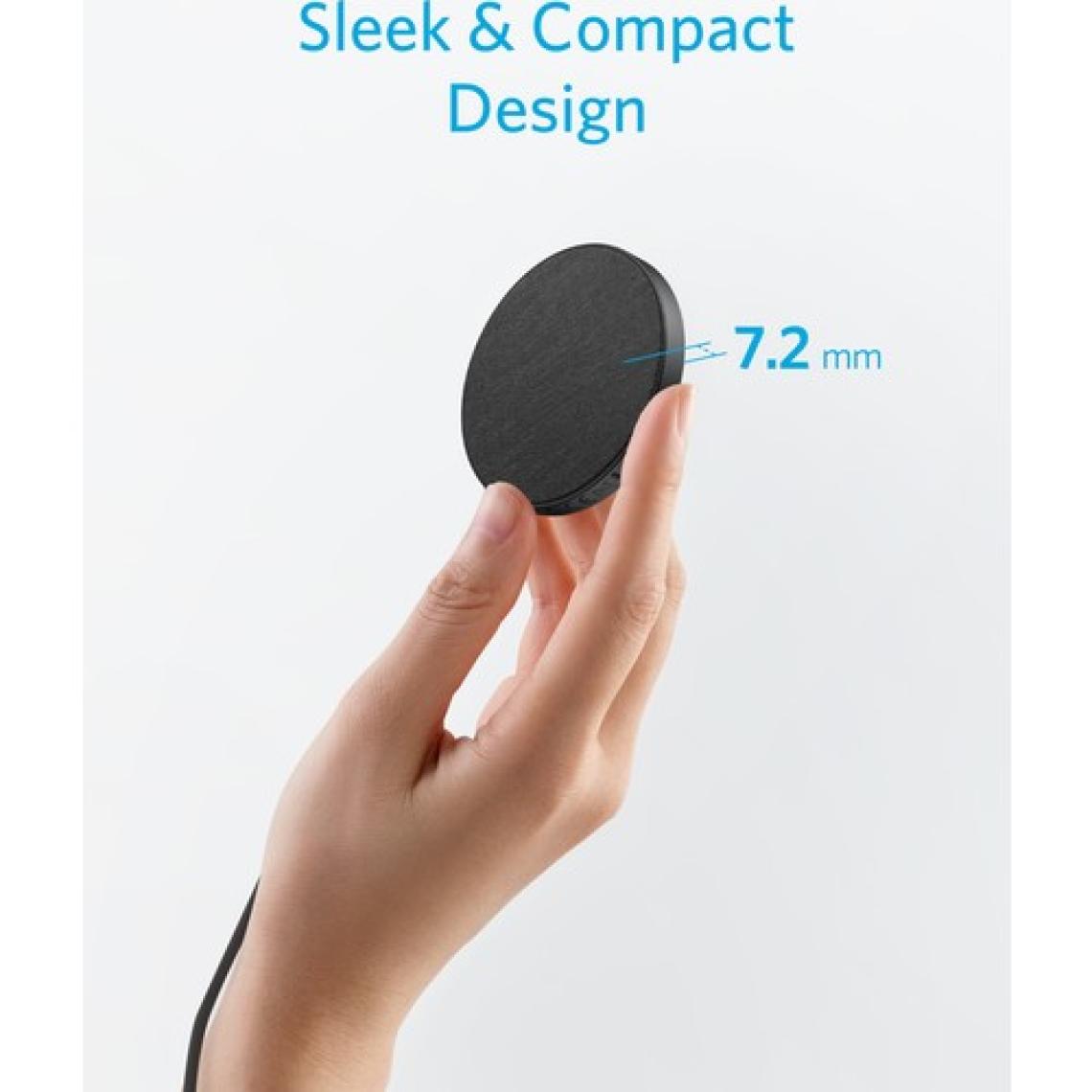 Anker Powerwave Select Plus Type-C Siyah Kablosuz Şarj Cihazı