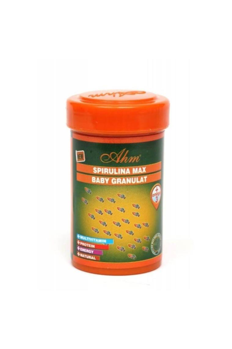 Spirulina Max Baby Granulat Yavru Balık Yemi 100ml