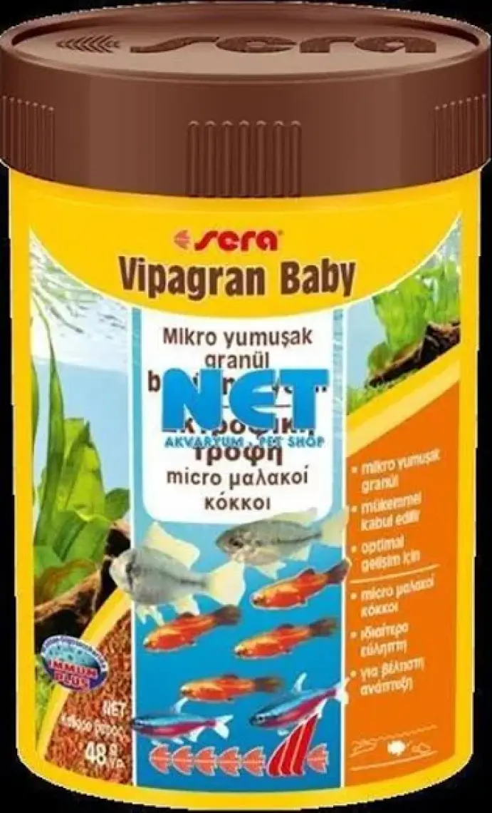 Sera Vipagran Baby Yavru Balık Yemi 100 Ml