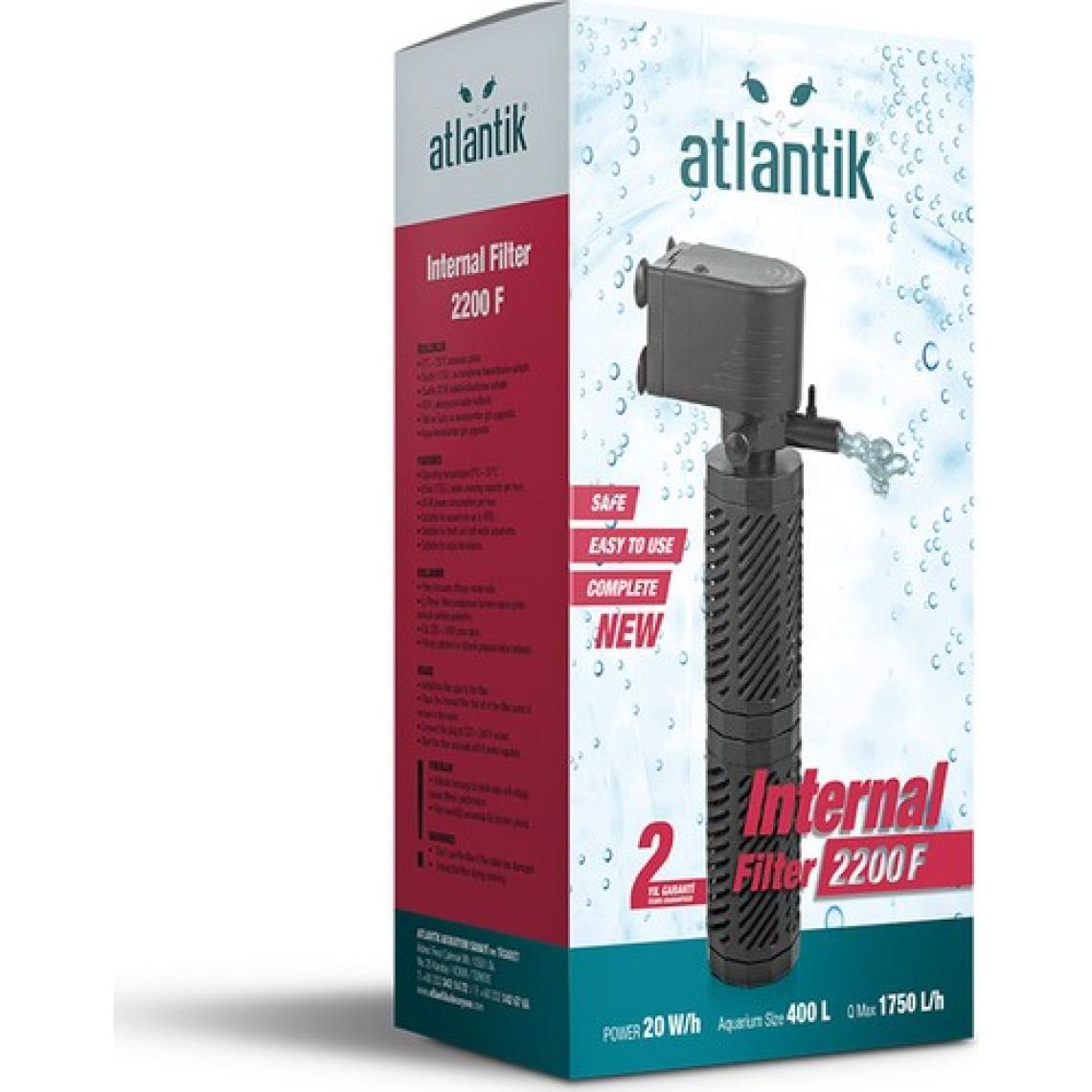Atlantik Akvaryum İç Filtre 2200F 20W