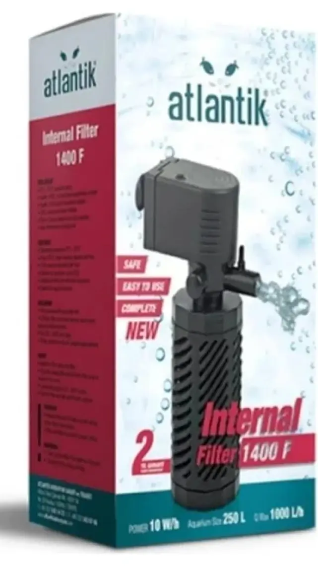 Atlantik Akvaryum İç Filtre 1400F 10W
