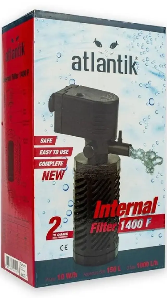Atlantik Akvaryum İç Filtre 1400F 10W