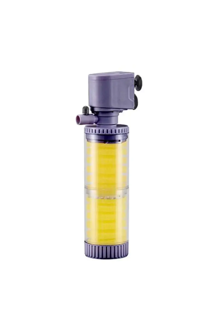 Jingye Şeffaf Iç Filtre Siyah 10W 600L/H