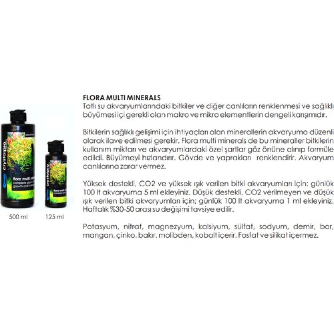 Crystalpro Flora Multi Minerals 500 Ml